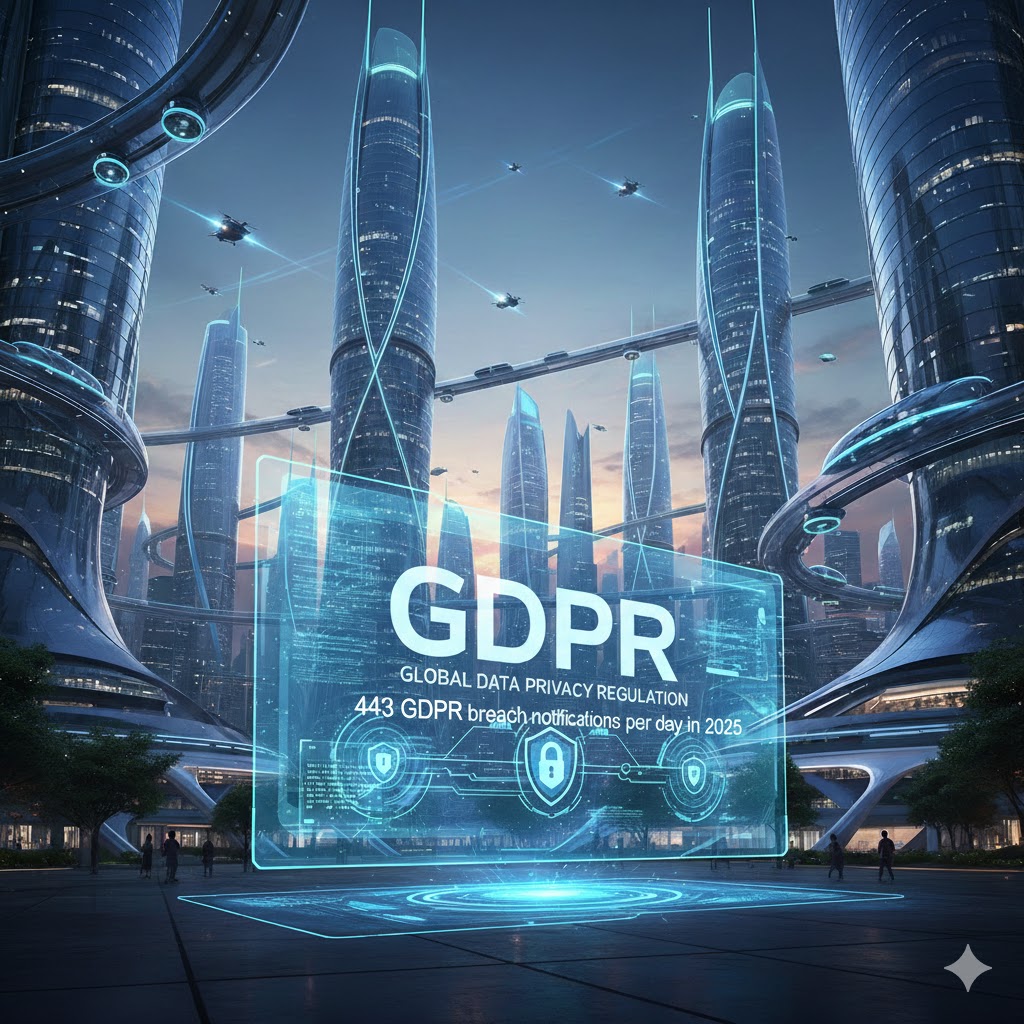 443 GDPR Data Breaches in 2025