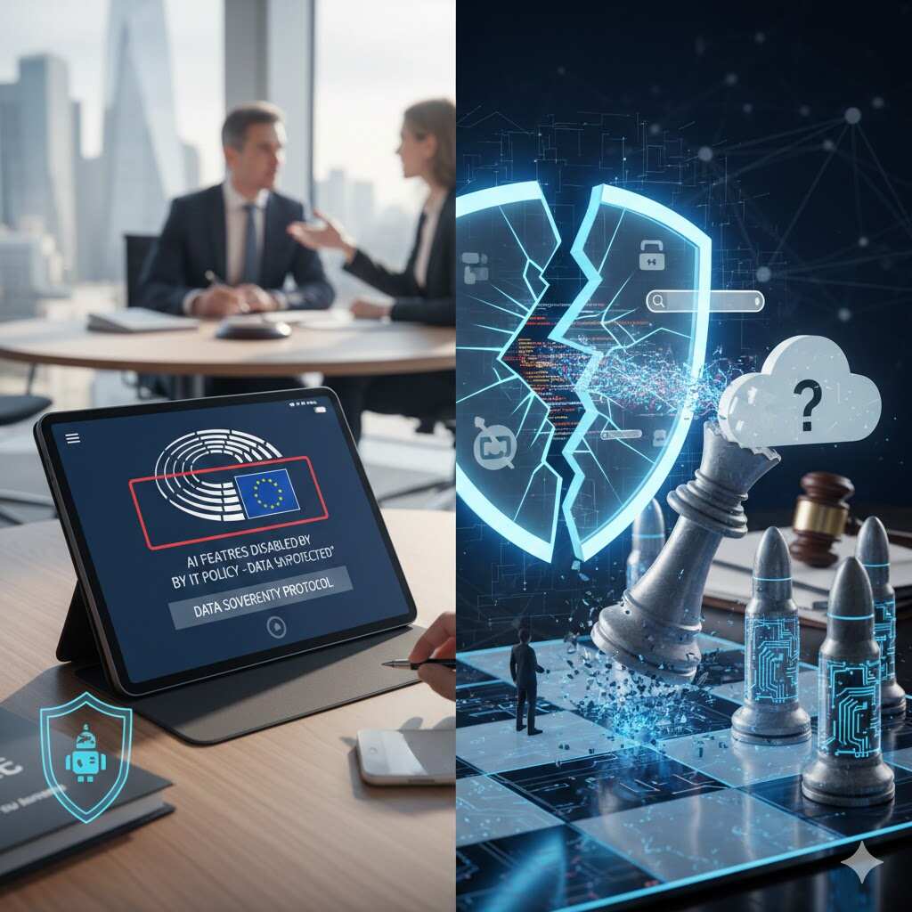 EU Parliamet bans AI's from official devises