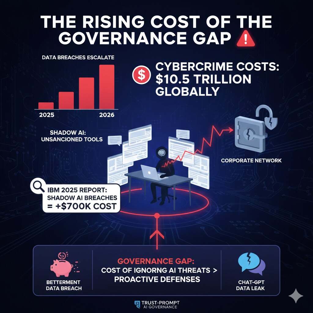The Rising Cost of the Governance Gap infograph