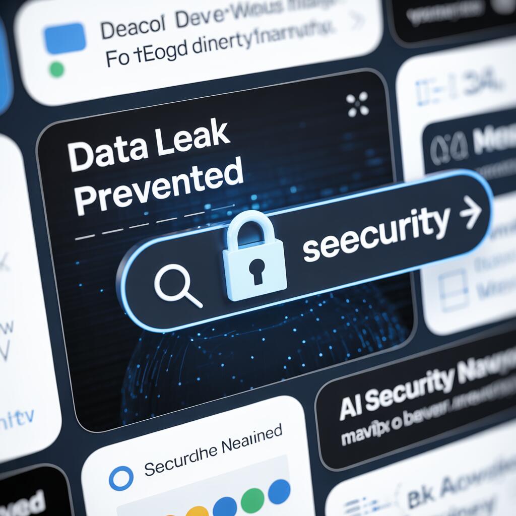 AI News visualised on a laptop screen