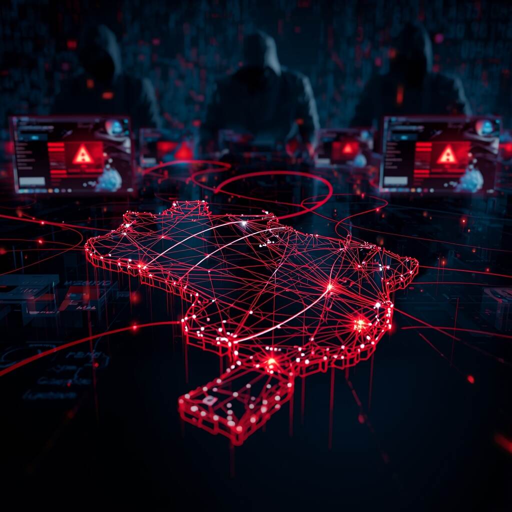 Brazilian telecom network under attack