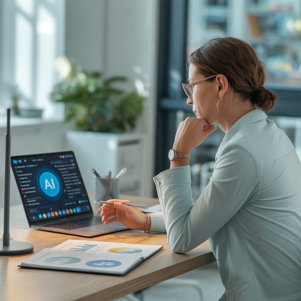 Everyday use of AI tools in a professional work environment