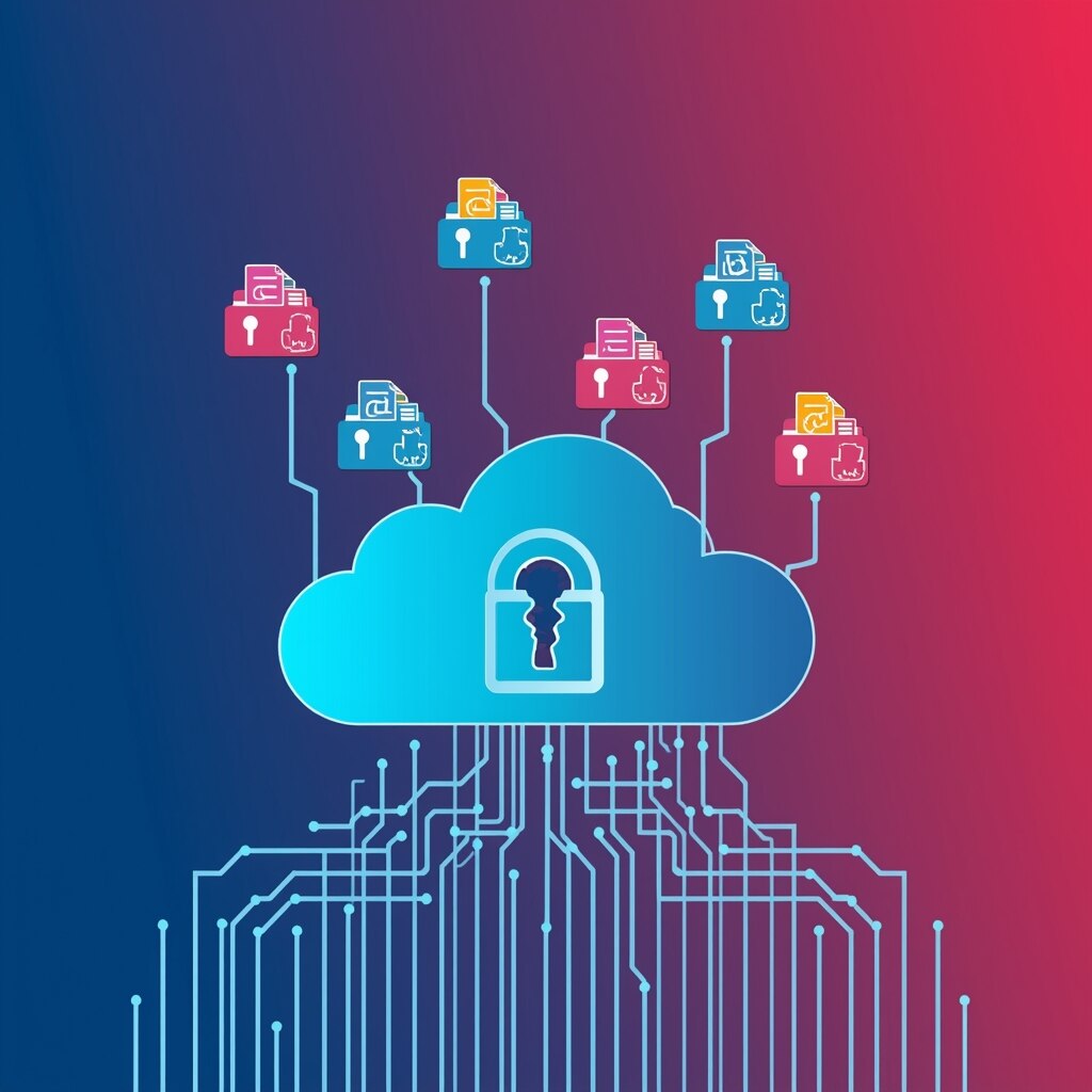 Cloud Misconfiguration Concept visualised