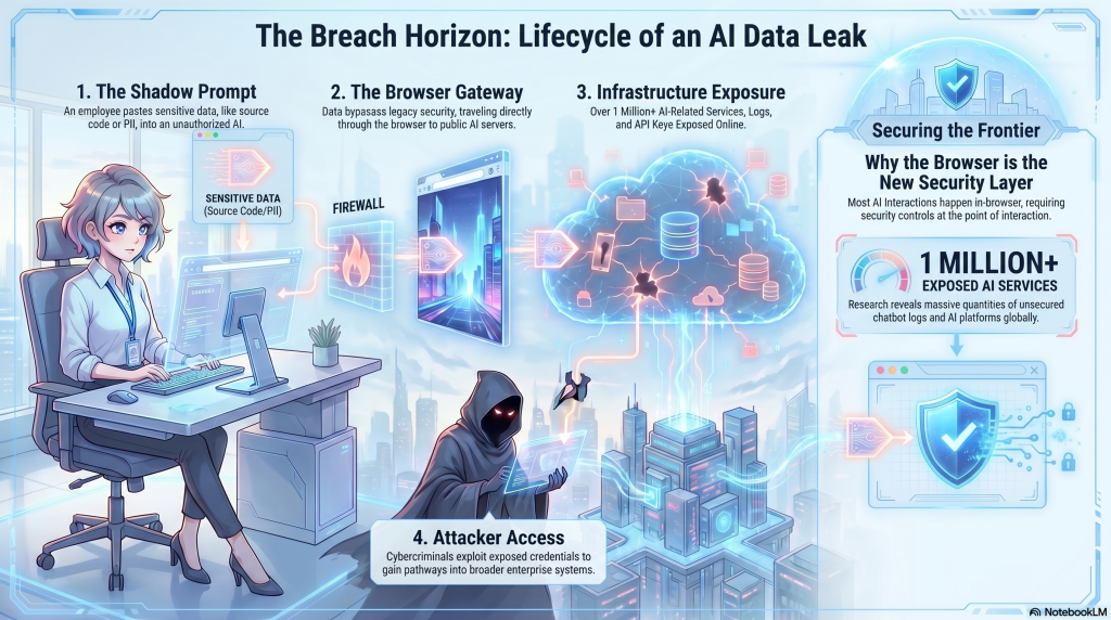 The data breach horizont infograph